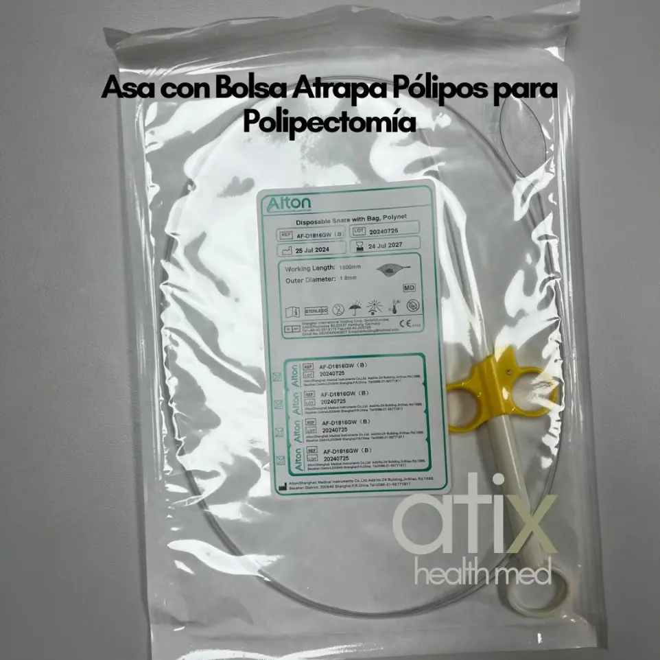 Asa con Bolsa Atrapa Pólipos para Polipectomía Bolsa Atrapa Pólipos