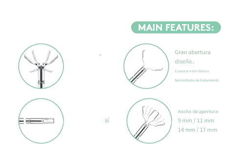 Alton Clip Hemostático Desechable Rotable para Endoscopia Alton clip hemostático desechable rotable para endoscopia, diseñado para control de sangrado en procedimientos gastrointestinales
