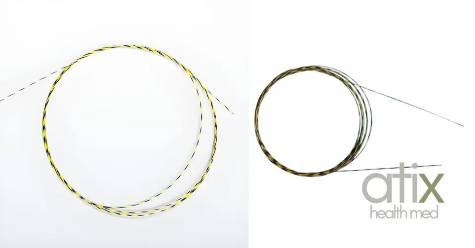 Alambre Guía Tipo Zebra con Punta Hidrofílica Desechable – Acceso Suave y Preciso Alambre guía tipo Zebra desechable con punta hidrofílica para procedimientos médicos