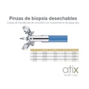 Alton Pinza de Biopsia Tipo Copa Ovalada con Dientes y Cuchilla
