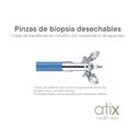 Alton Pinza de Biopsia Tipo Copa Ovalada con Dientes y Cuchilla