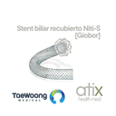 TaeWoong Niti-S Stent Biliar Cubierto [Giobor] AUTOEXPANDIBLE  (HEPATOGASTRO) 