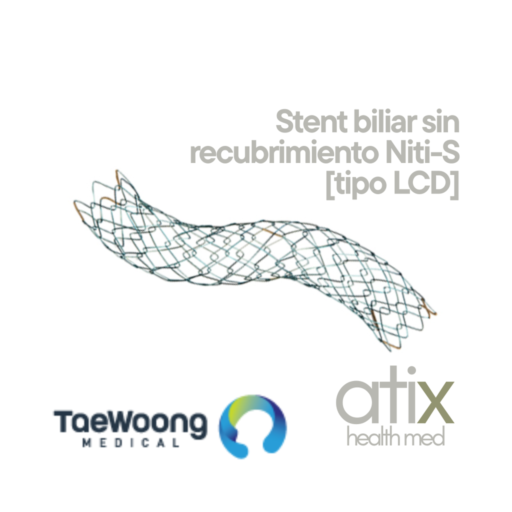 Taewoong Niti-S Stent Biliar  [LCD-Type] Sin Recubrimiento