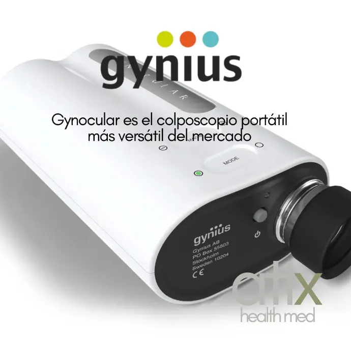 Gynocular kit Colposcopio con adaptador universal para smartphone y monopod.