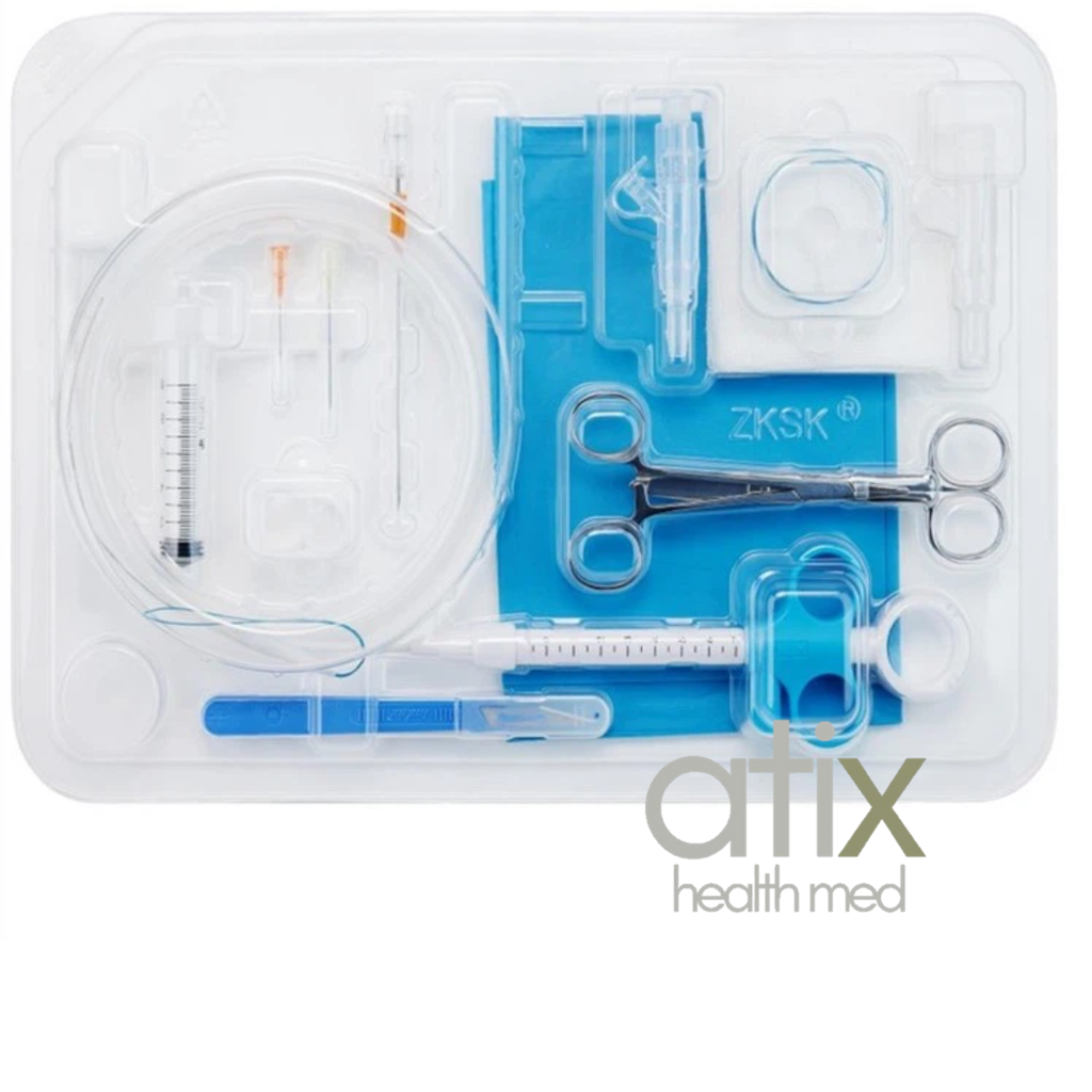 [AC-GT24F-L] ZKSK Endoscopic Gastrostomy (PEG) KIT (GT24F-L KIT GEP (PEG) 24 FR.)
