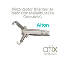 Alton Raptor Forceps (Mouse Teeth with Crocodile Jaws) for Foreign Bodies