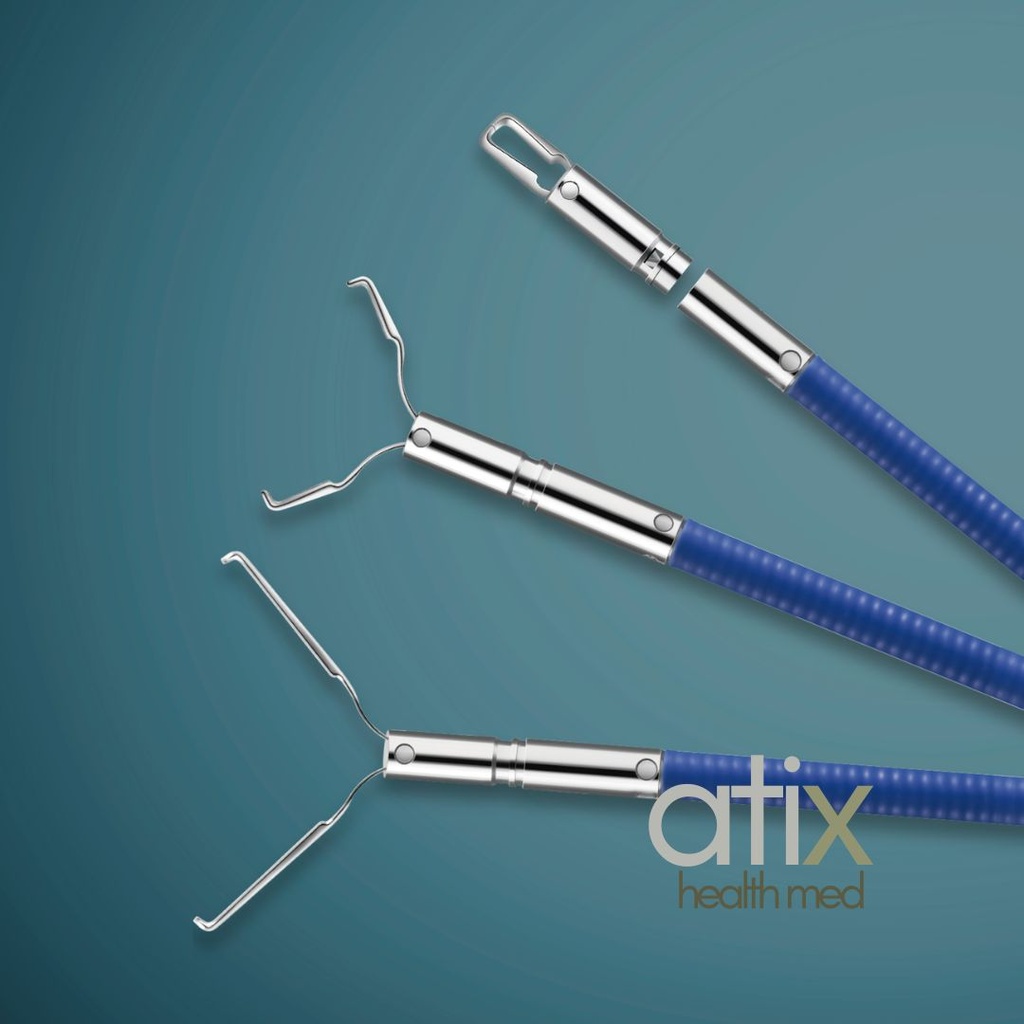 [AC-AF-D2423JZR-11] Alton Clip hemostático Desechable Rotable (11 mm)