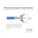 Alton Pinza de Biopsia Tipo Copa Ovalada con Dientes Kokodrilo y Cuchilla