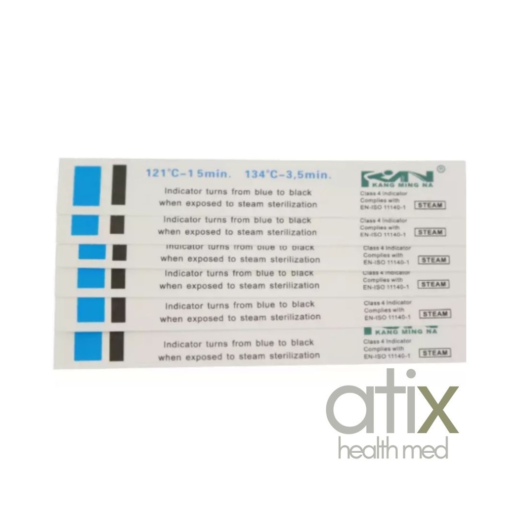 KMN Tira Indicadora para Esterilización a Vapor