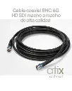 Cable Cable coaxial BNC 6G HD SDI macho a macho de alta calidad 30m