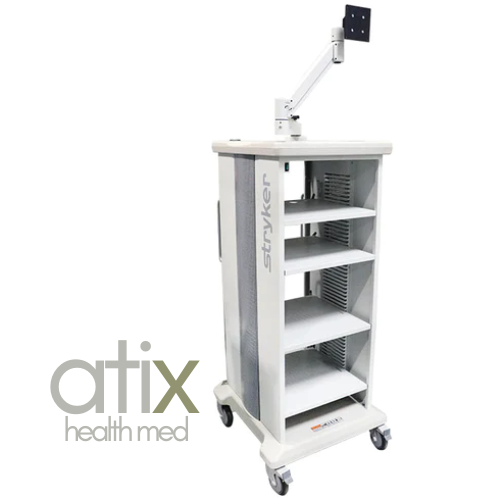 [240-099-001K] Stryker Carrito para Torre de Laparoscopia (Stryker 240-099-001K Auxiliary Video Cart Kit)